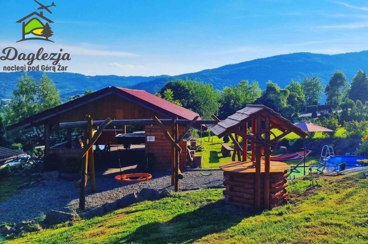 Noclegi Daglezja Pod Gora Zar Miedzybrodzie Zywieckie Exterior foto